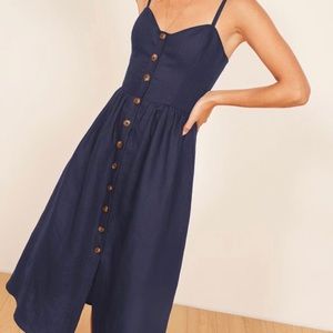 Reformation Thelma Linen Dress size 4